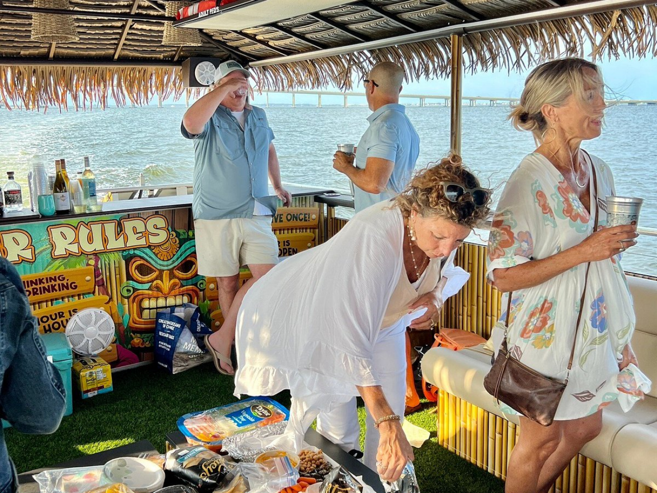 obx tiki time private charter party cruise